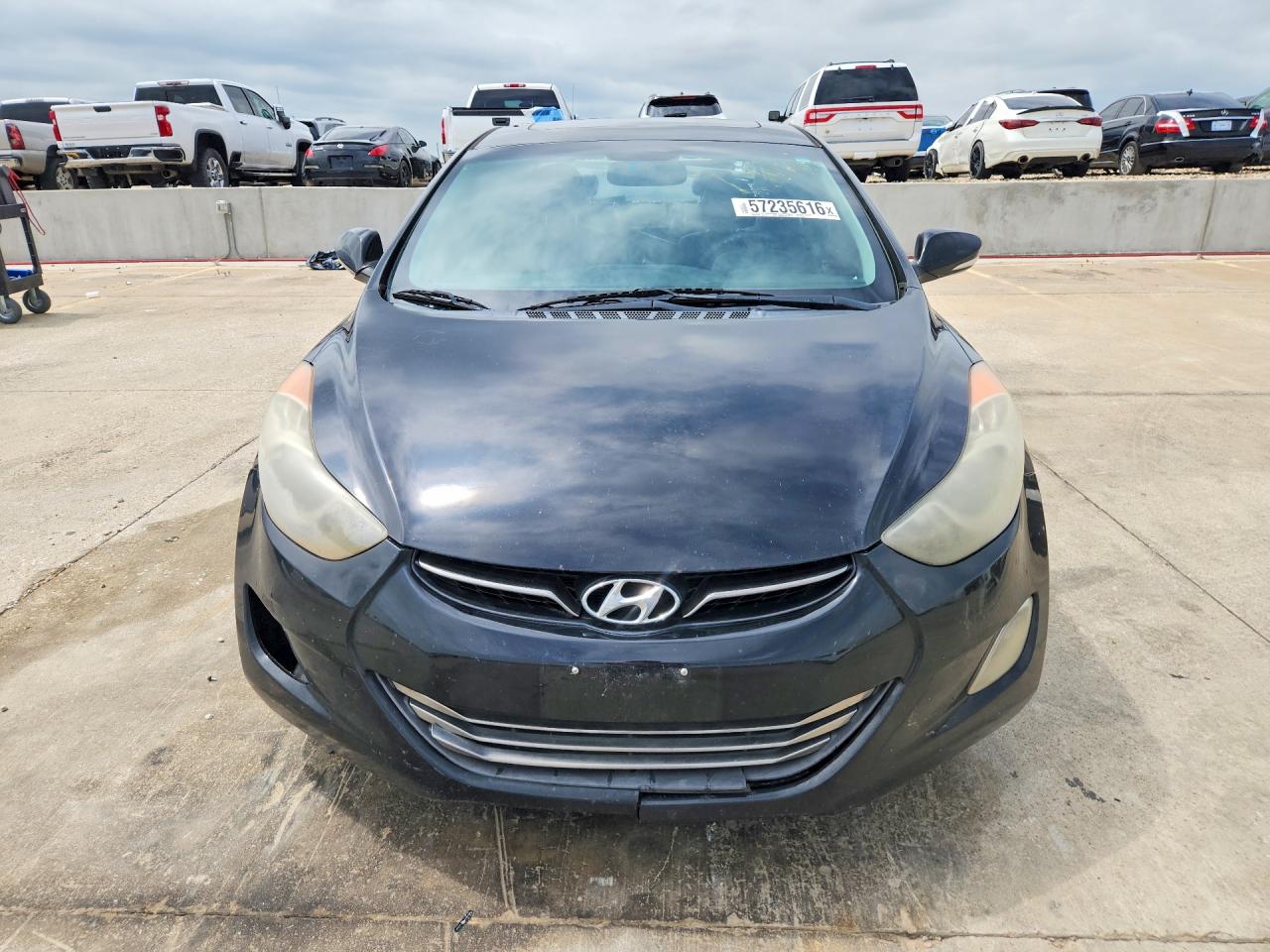 2013 Hyundai Elantra Limited Black vin: 5NPDH4AE2DH251994