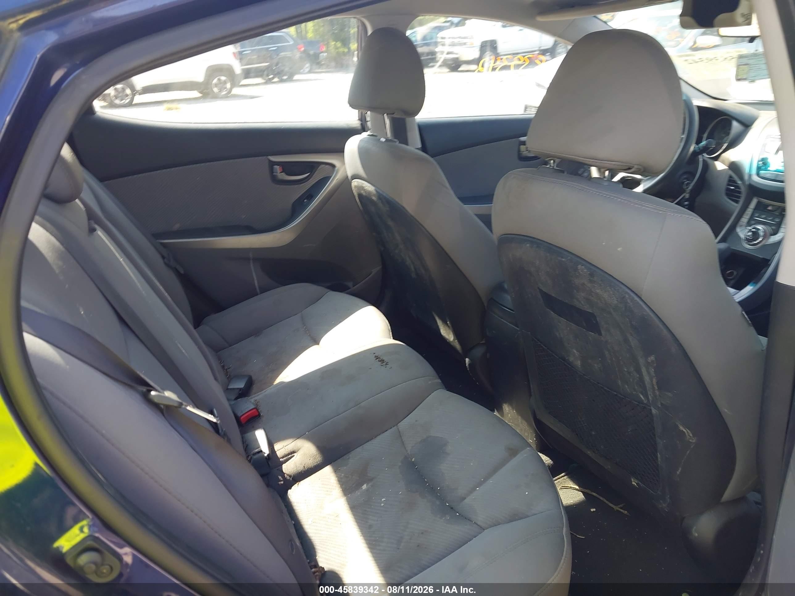 2013 Hyundai Elantra Gls Синий vin: 5NPDH4AE2DH257732