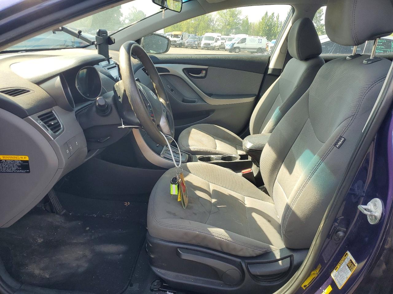 2013 Hyundai Elantra Gls Blue vin: 5NPDH4AE2DH258900
