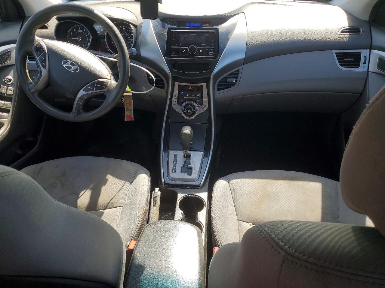 2013 Hyundai Elantra Gls Blue vin: 5NPDH4AE2DH258900