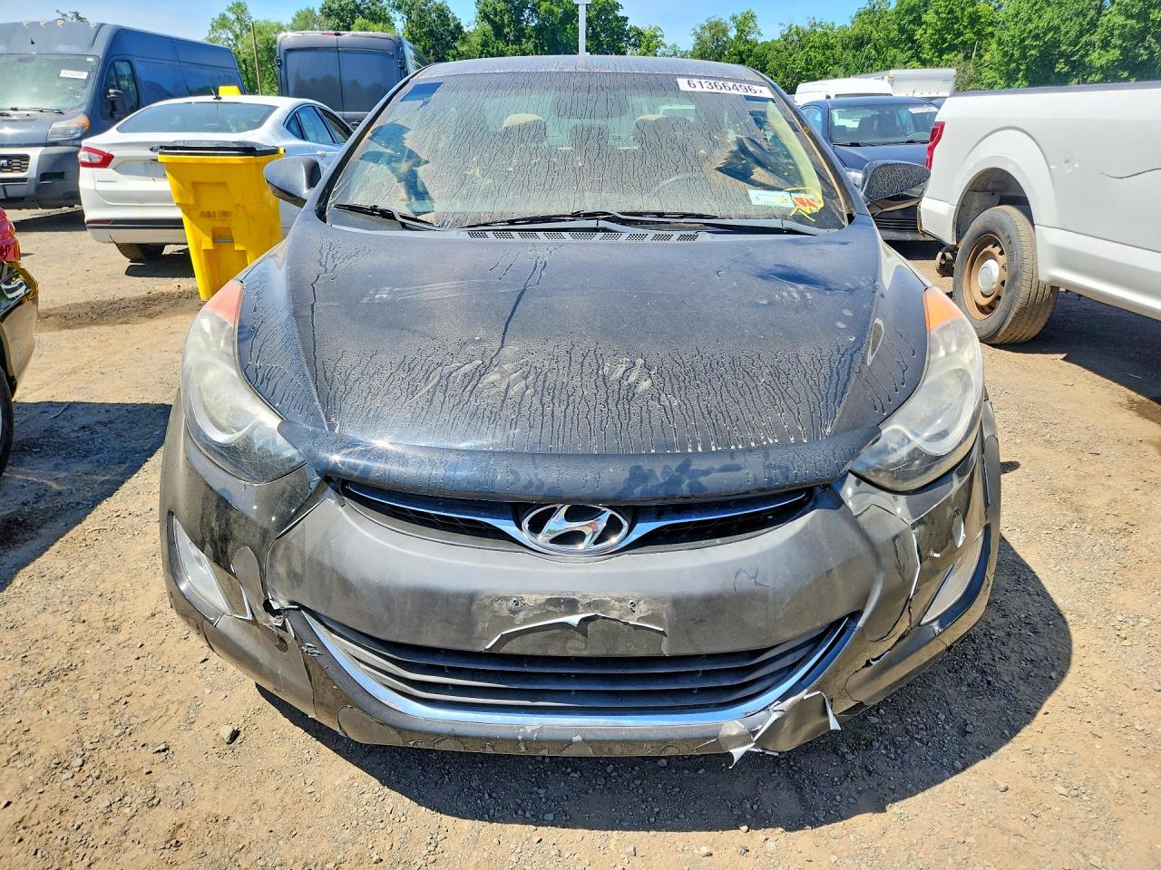 2013 Hyundai Elantra Gls Black vin: 5NPDH4AE2DH260260