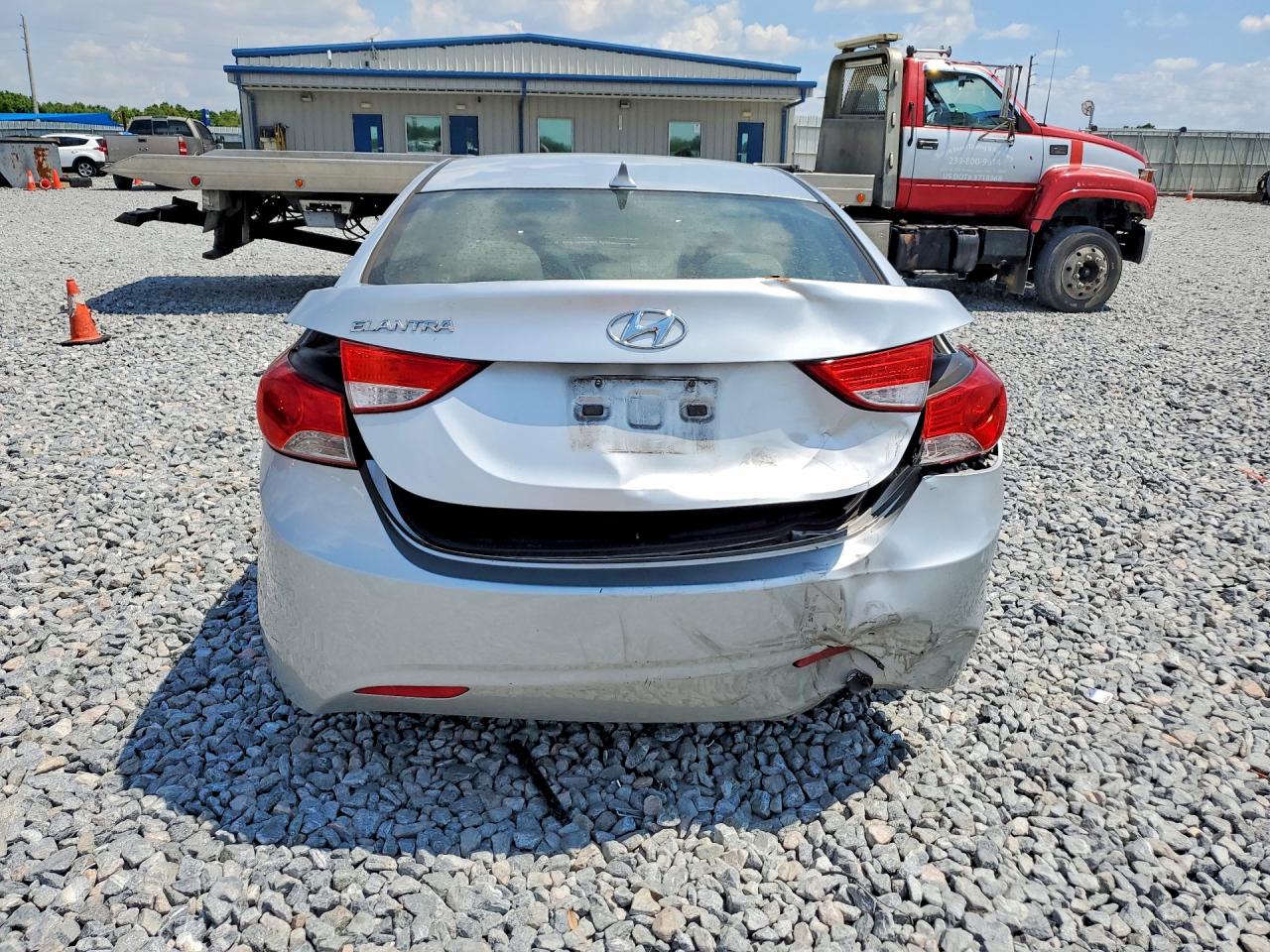 2013 Hyundai Elantra Gls Silver vin: 5NPDH4AE2DH260632