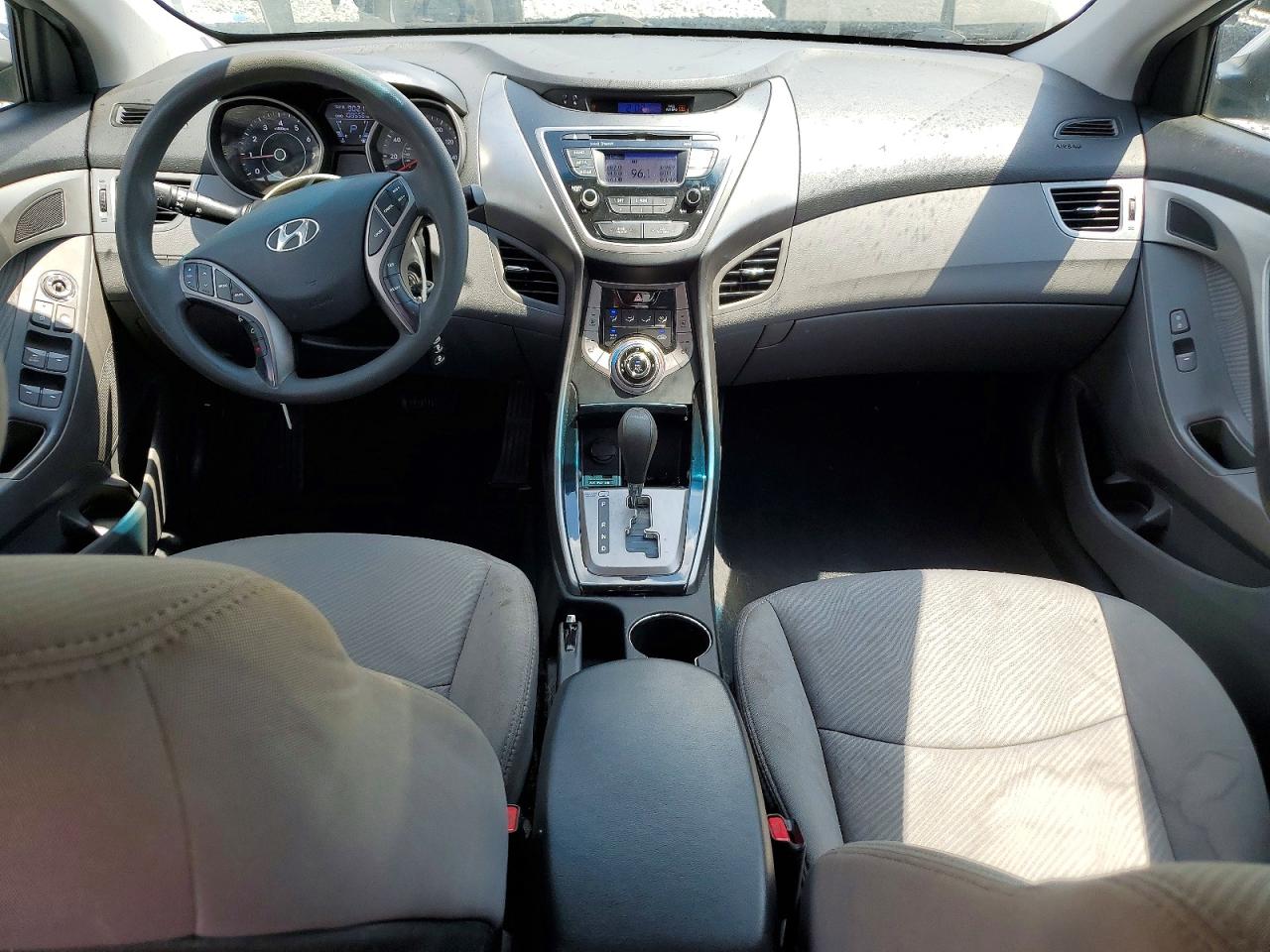 2013 Hyundai Elantra Gls Silver vin: 5NPDH4AE2DH260632