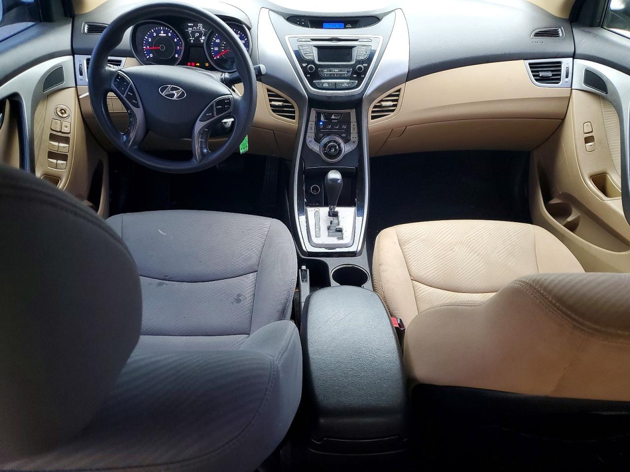 2013 Hyundai Elantra Gls Tan vin: 5NPDH4AE2DH266303