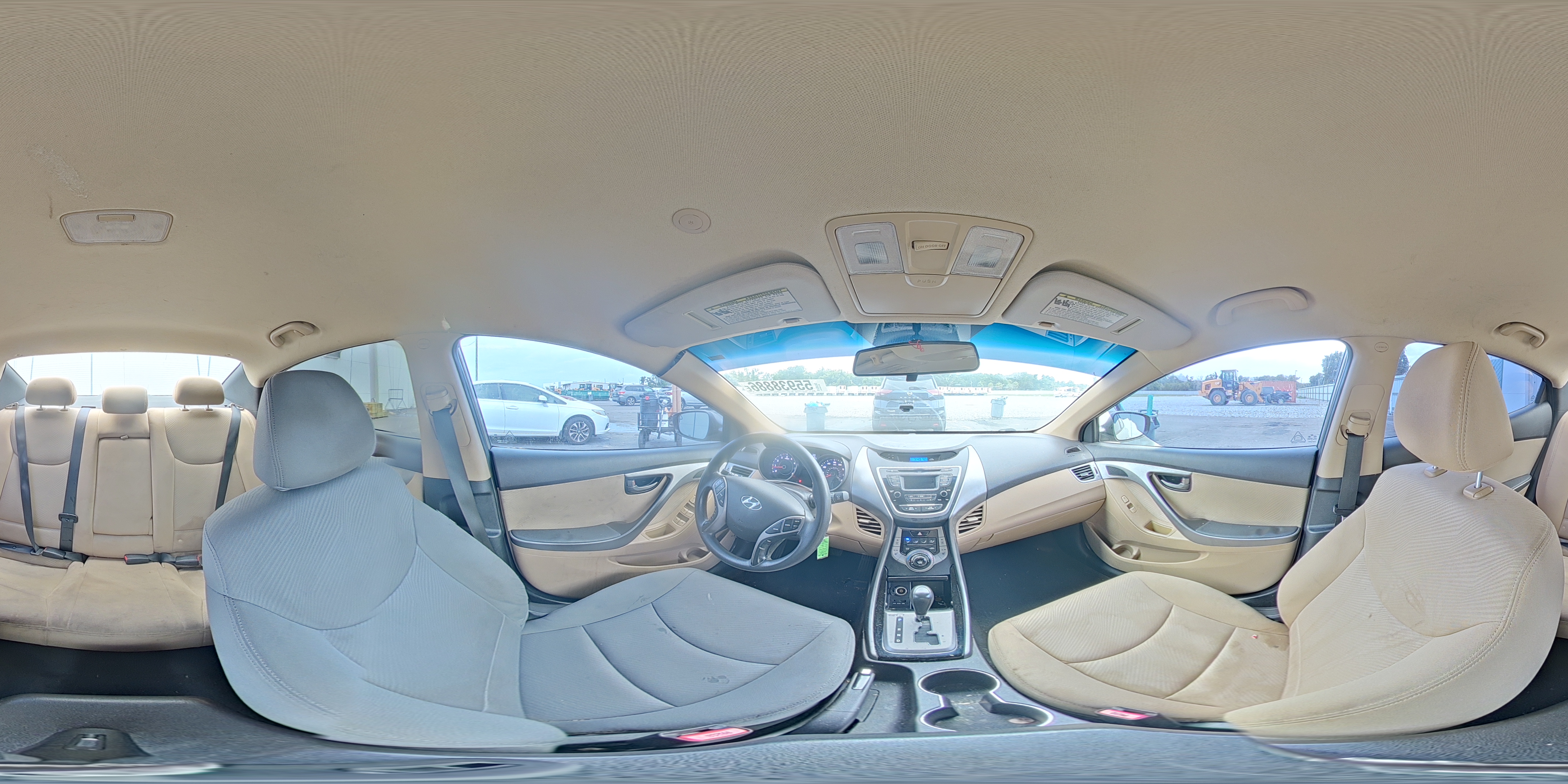 2013 Hyundai Elantra Gls Tan vin: 5NPDH4AE2DH266303