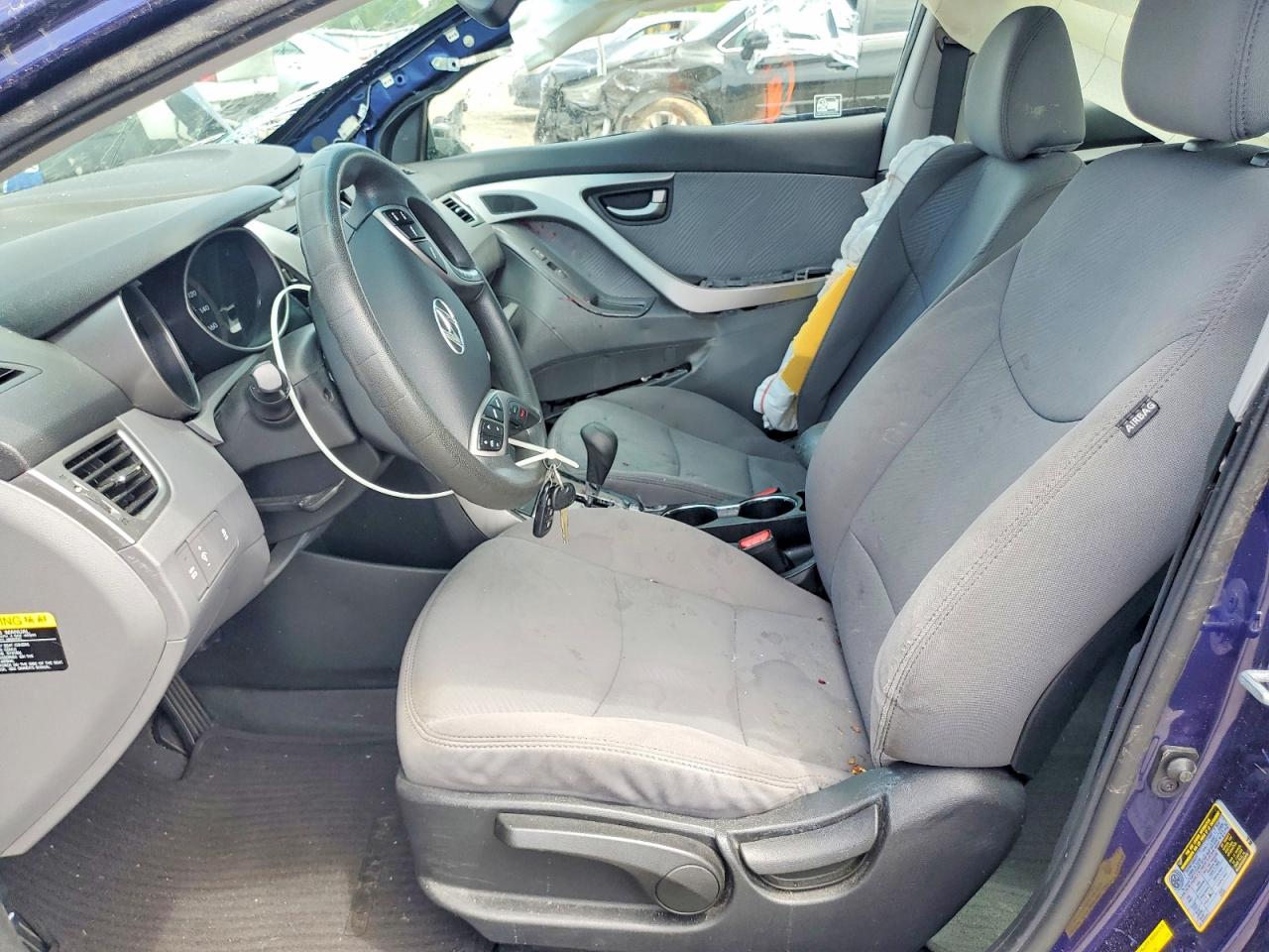 2013 Hyundai Elantra Gls Blue vin: 5NPDH4AE2DH272800
