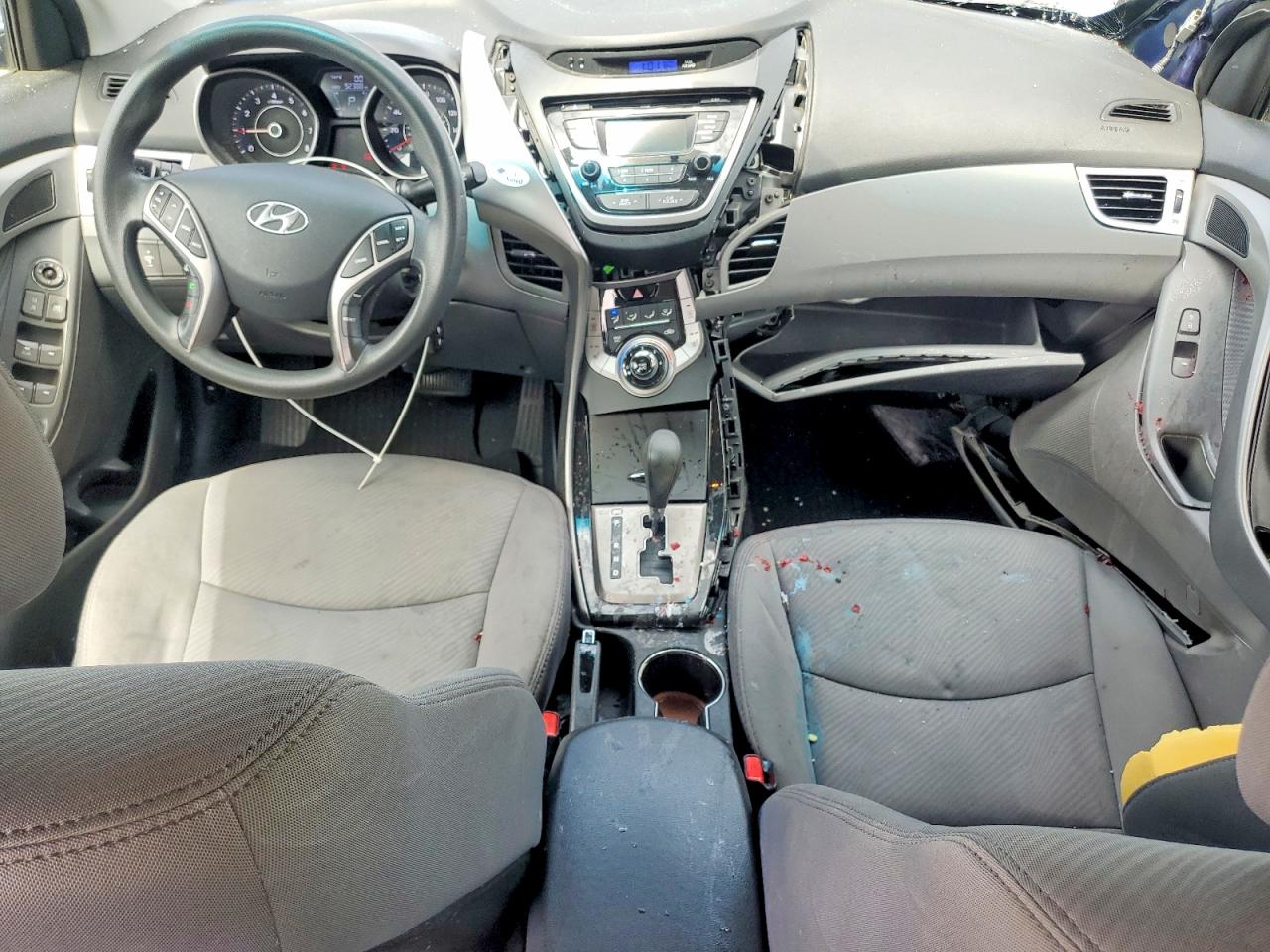 2013 Hyundai Elantra Gls Blue vin: 5NPDH4AE2DH272800
