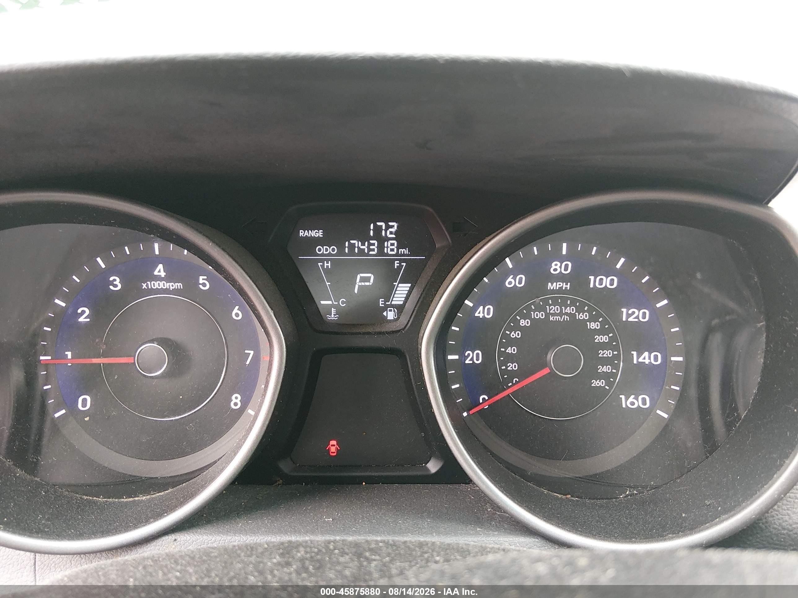 2013 Hyundai Elantra Limited Blue vin: 5NPDH4AE2DH273302