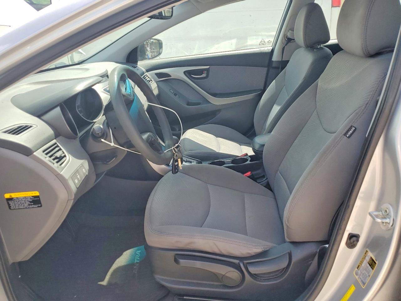 2013 Hyundai Elantra Gls Silver vin: 5NPDH4AE2DH278743