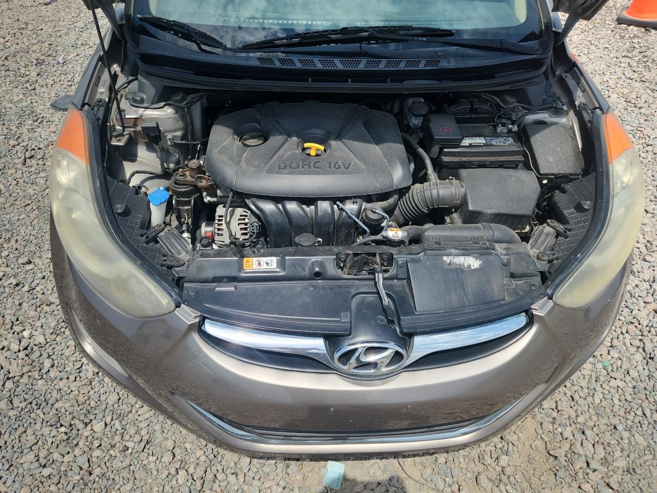 2013 Hyundai Elantra Gls Tan vin: 5NPDH4AE2DH287121