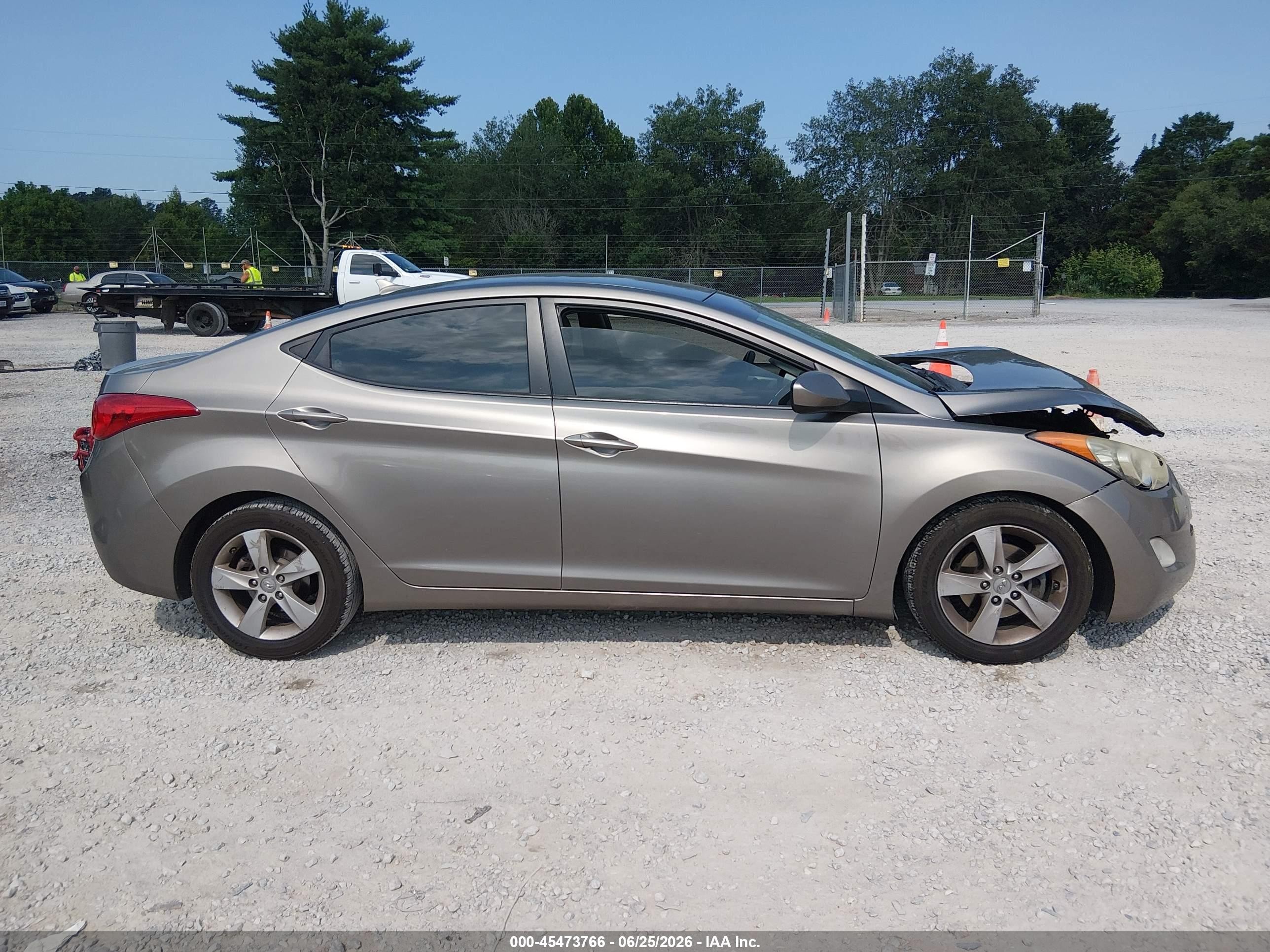 2013 Hyundai Elantra Gls Brown vin: 5NPDH4AE2DH295252