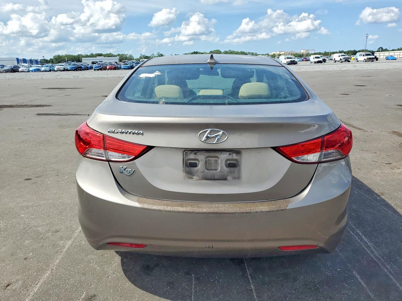 2013 Hyundai Elantra Gls Silver vin: 5NPDH4AE2DH297759