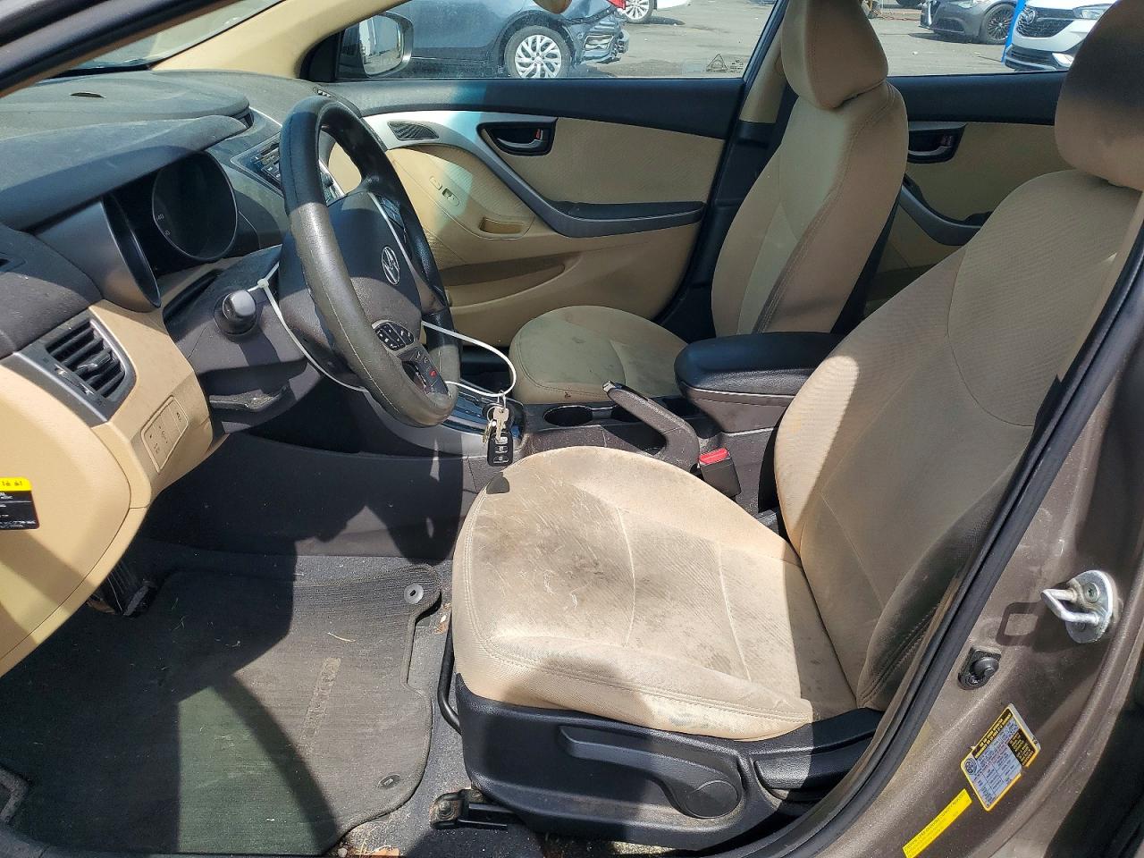 2013 Hyundai Elantra Gls Silver vin: 5NPDH4AE2DH297759