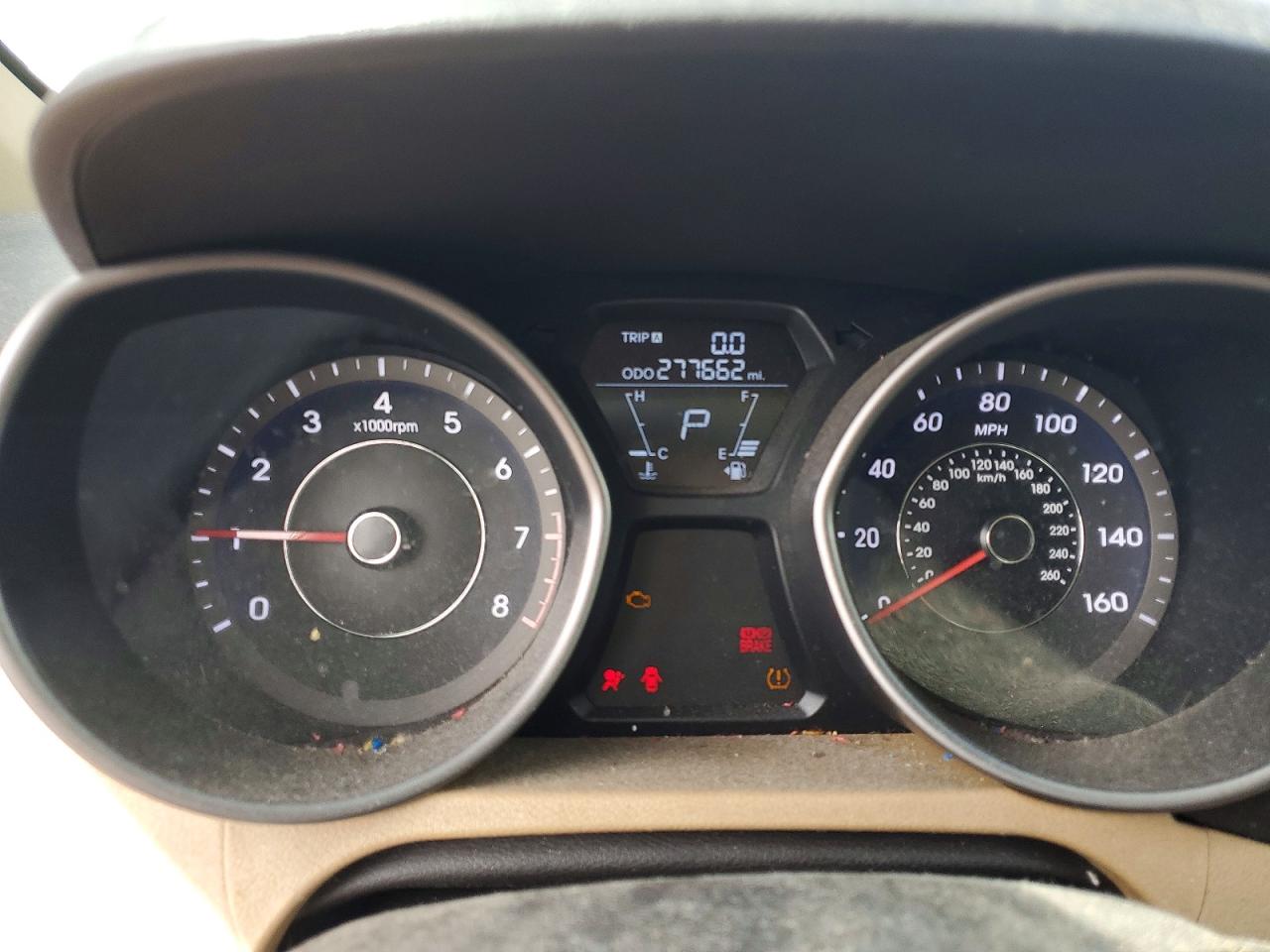 2013 Hyundai Elantra Gls Silver vin: 5NPDH4AE2DH297759