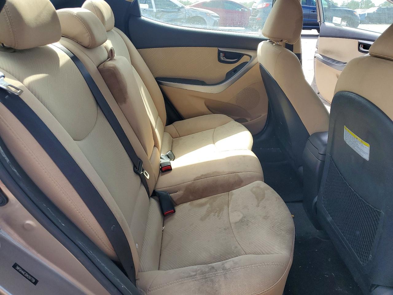 2013 Hyundai Elantra Gls Silver vin: 5NPDH4AE2DH297759