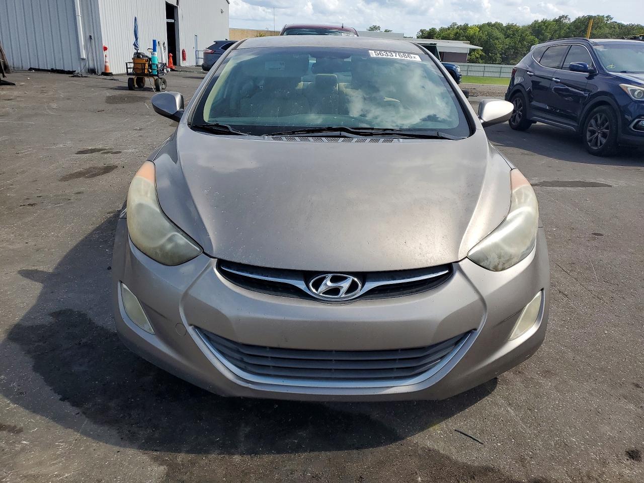 2013 Hyundai Elantra Gls Silver vin: 5NPDH4AE2DH297759