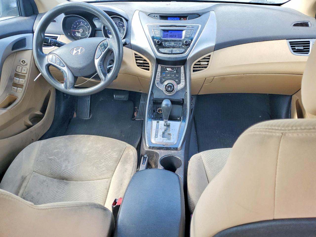 2013 Hyundai Elantra Gls Silver vin: 5NPDH4AE2DH297759