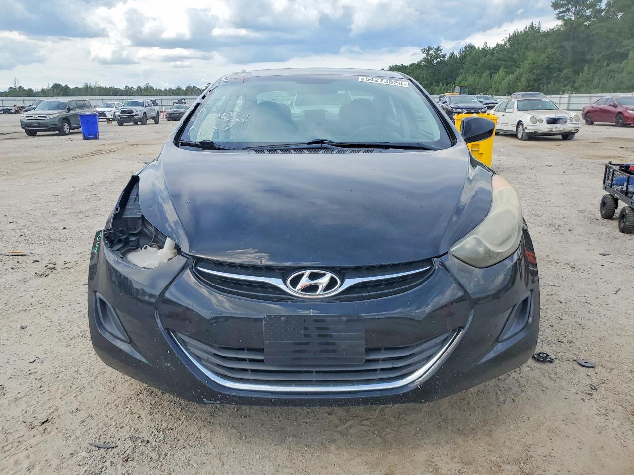 2013 Hyundai Elantra Gls Black vin: 5NPDH4AE2DH300191