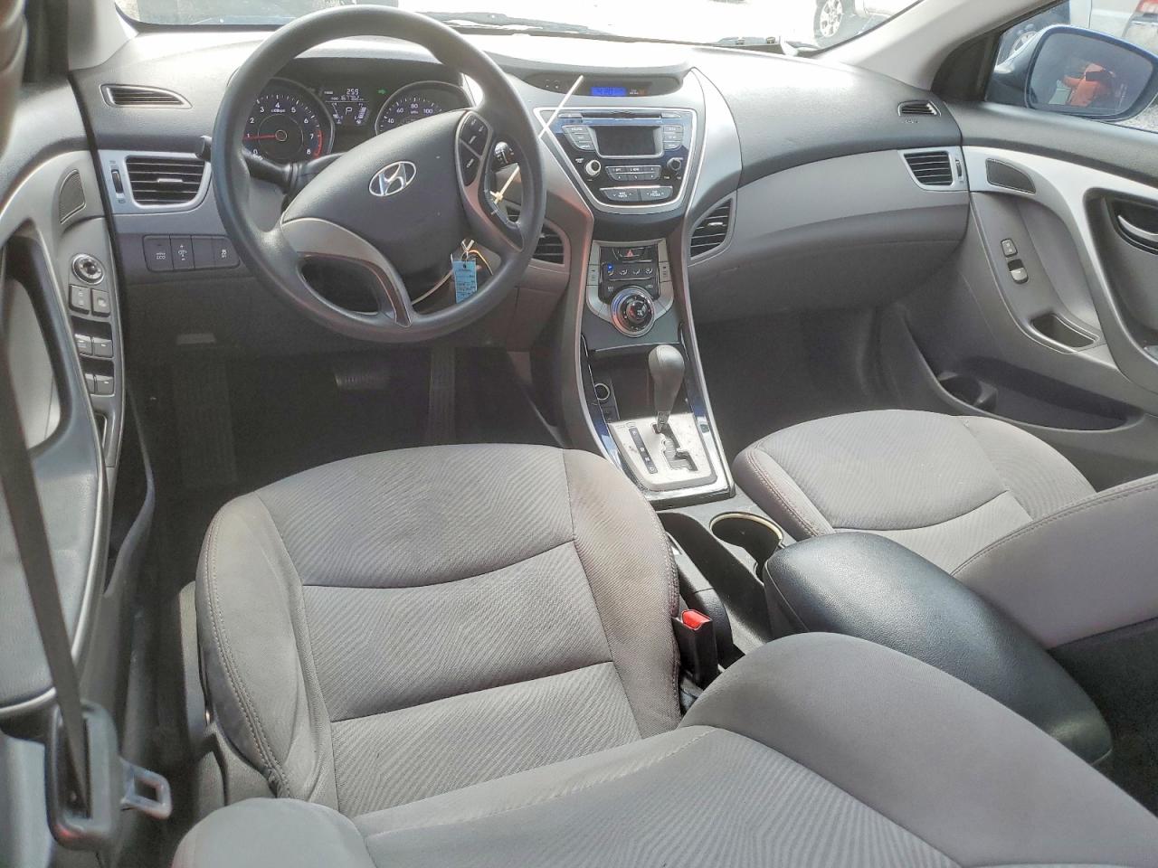 2013 Hyundai Elantra Gls Blue vin: 5NPDH4AE2DH305357