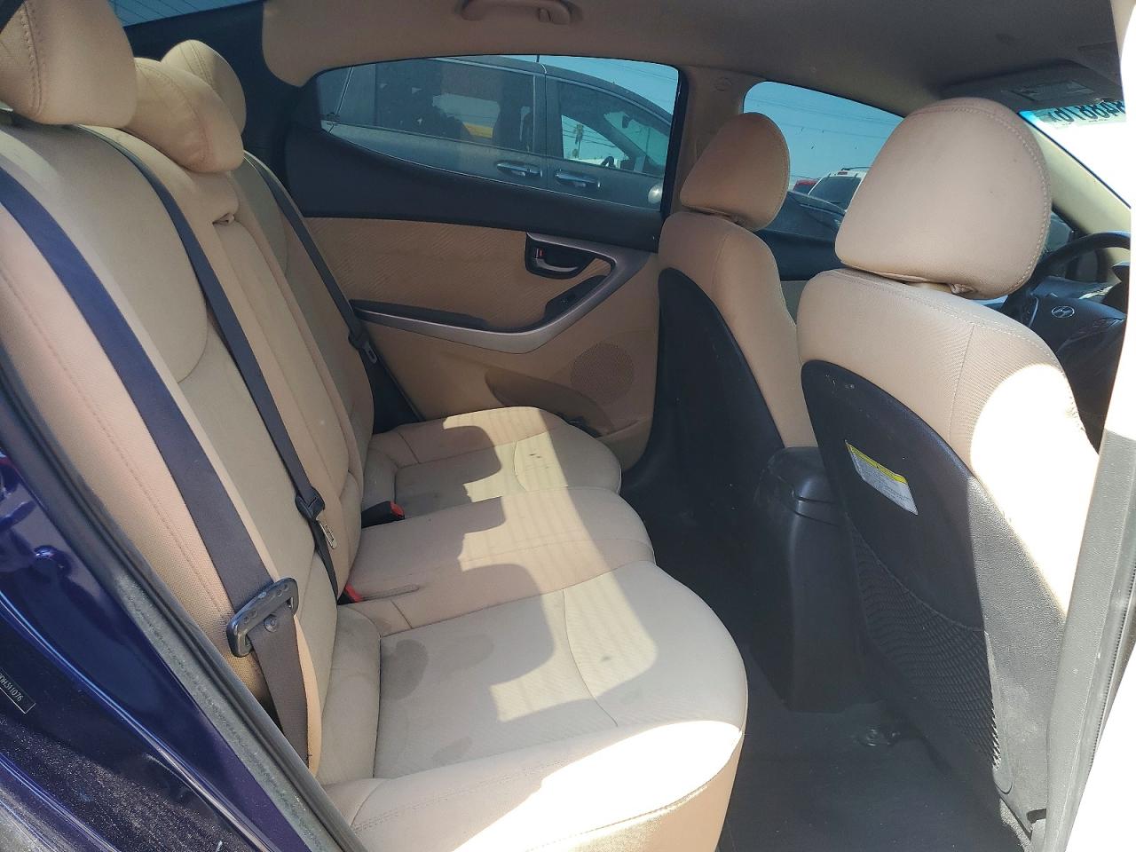 2013 Hyundai Elantra Gls Blue vin: 5NPDH4AE2DH311076