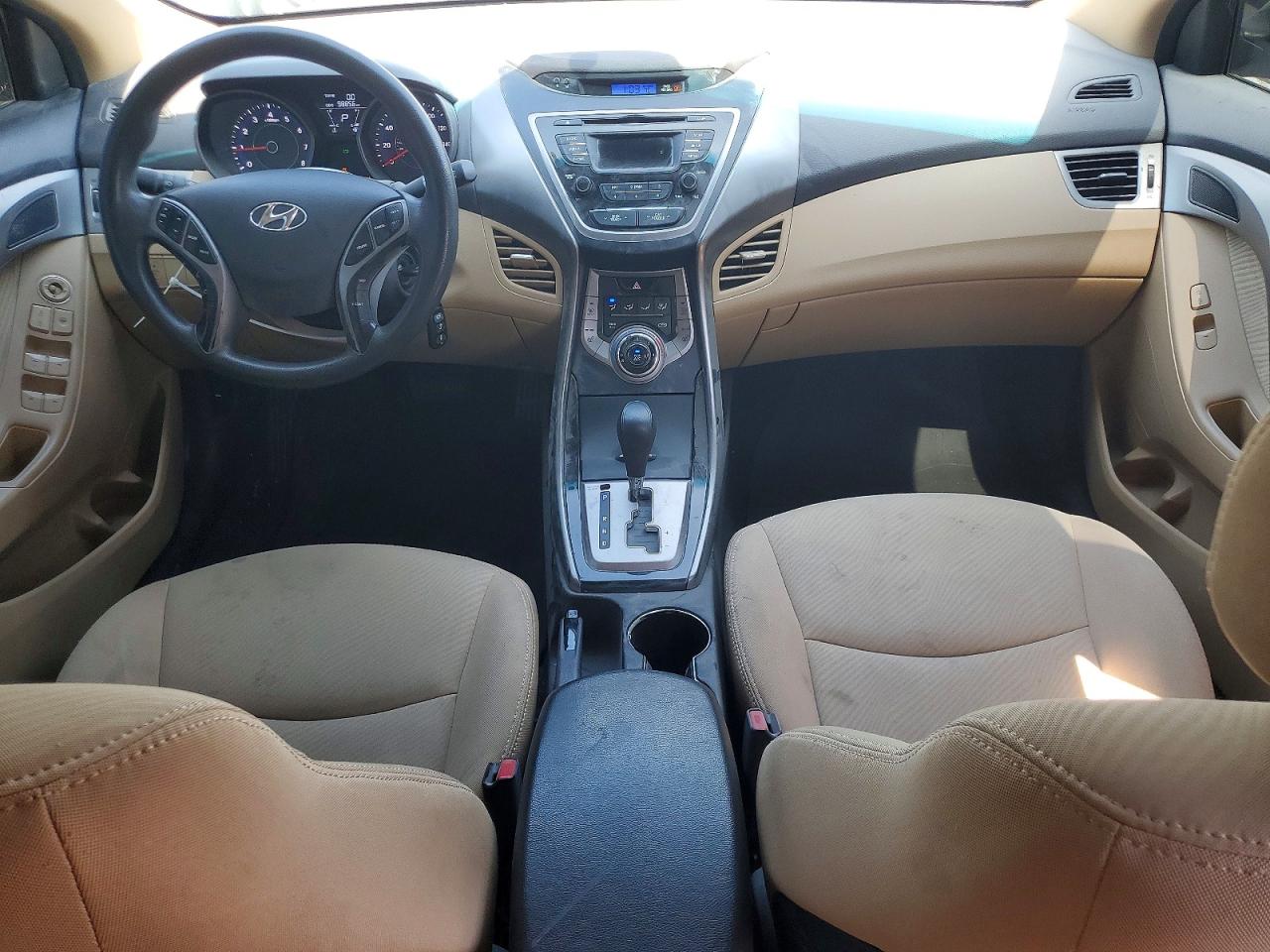 2013 Hyundai Elantra Gls Blue vin: 5NPDH4AE2DH311076