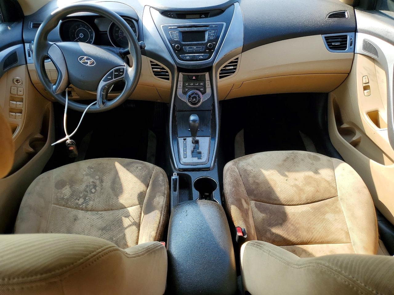 2013 Hyundai Elantra Gls Gray vin: 5NPDH4AE2DH311918
