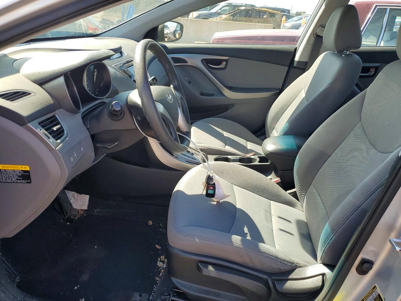 2013 Hyundai Elantra Gls Silver vin: 5NPDH4AE2DH316214