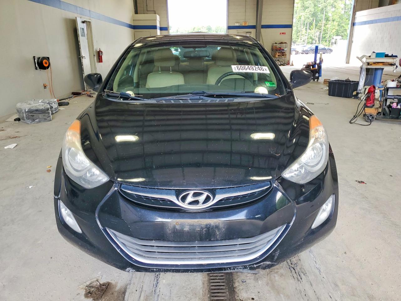 2013 Hyundai Elantra Gls Black vin: 5NPDH4AE2DH325835