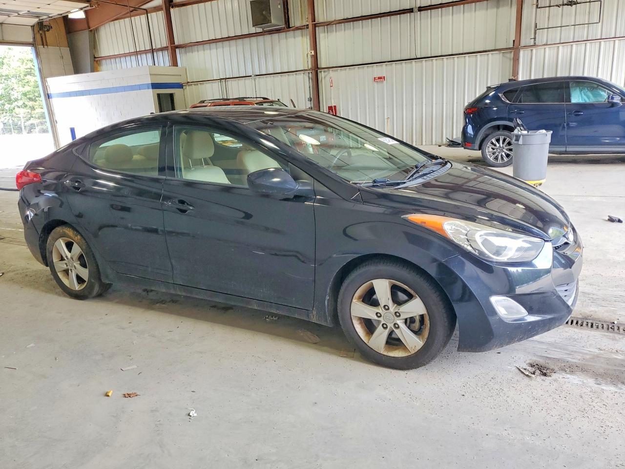 2013 Hyundai Elantra Gls Black vin: 5NPDH4AE2DH325835
