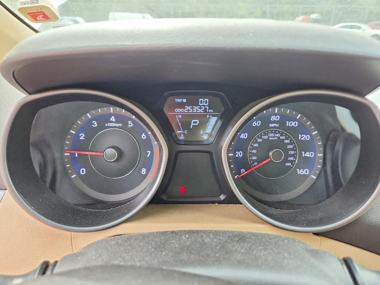 2013 Hyundai Elantra Gls Белый vin: 5NPDH4AE2DH330856