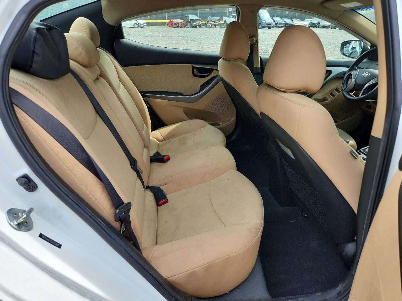 2013 Hyundai Elantra Gls Белый vin: 5NPDH4AE2DH330856