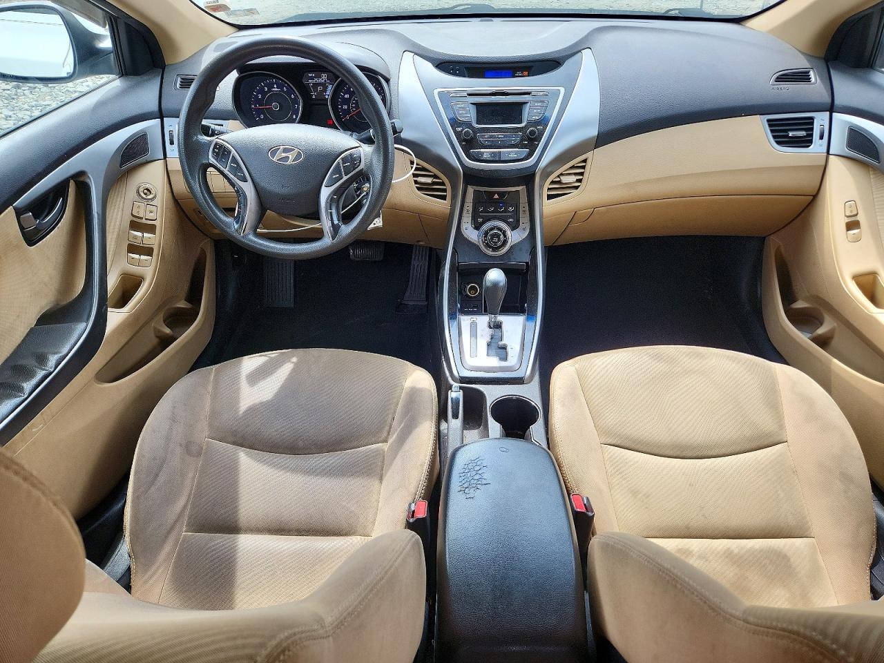 2013 Hyundai Elantra Gls Белый vin: 5NPDH4AE2DH330856