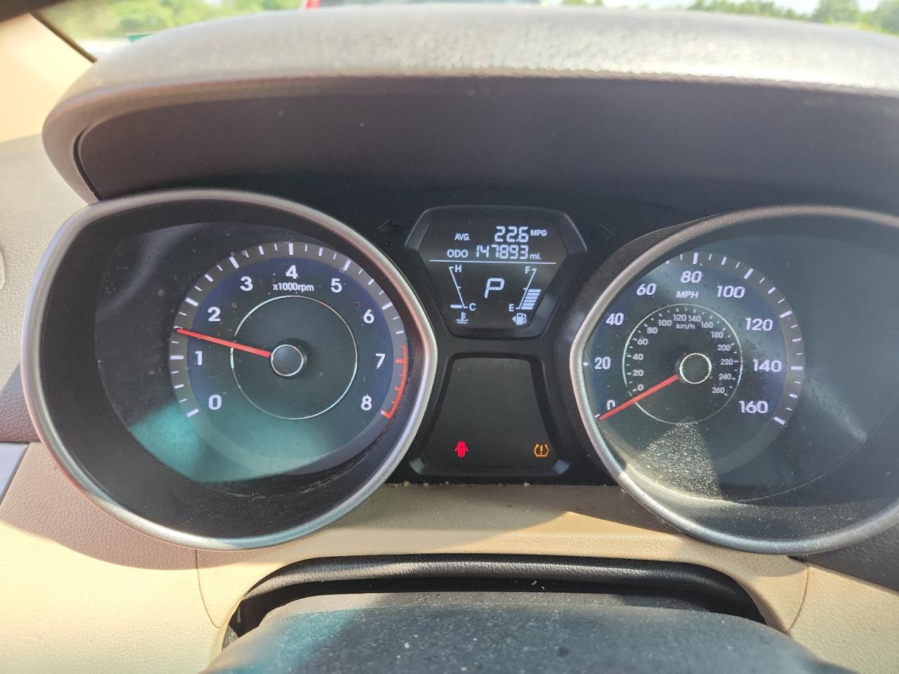 2013 Hyundai Elantra Gls Blue vin: 5NPDH4AE2DH331408