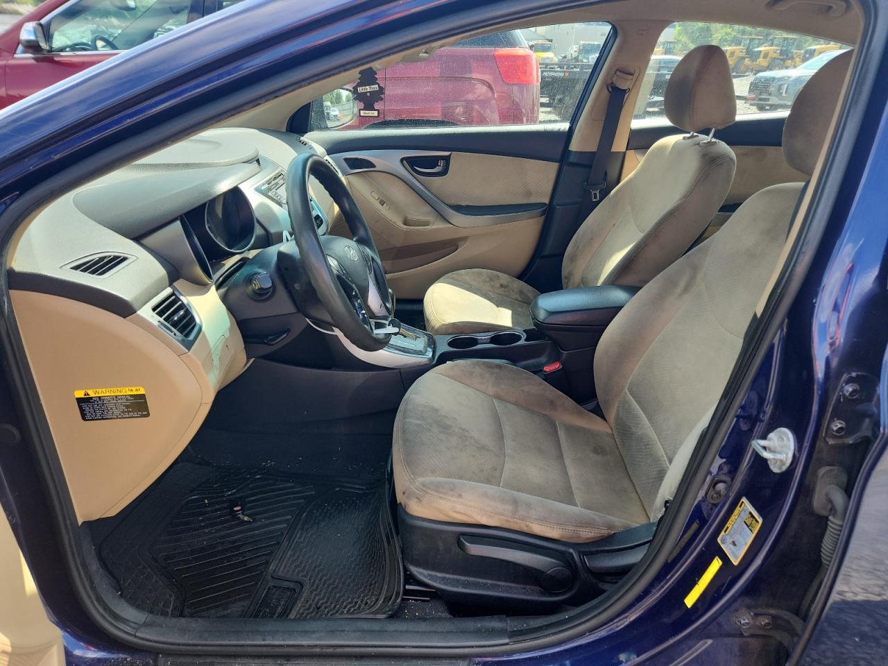2013 Hyundai Elantra Gls Blue vin: 5NPDH4AE2DH331408