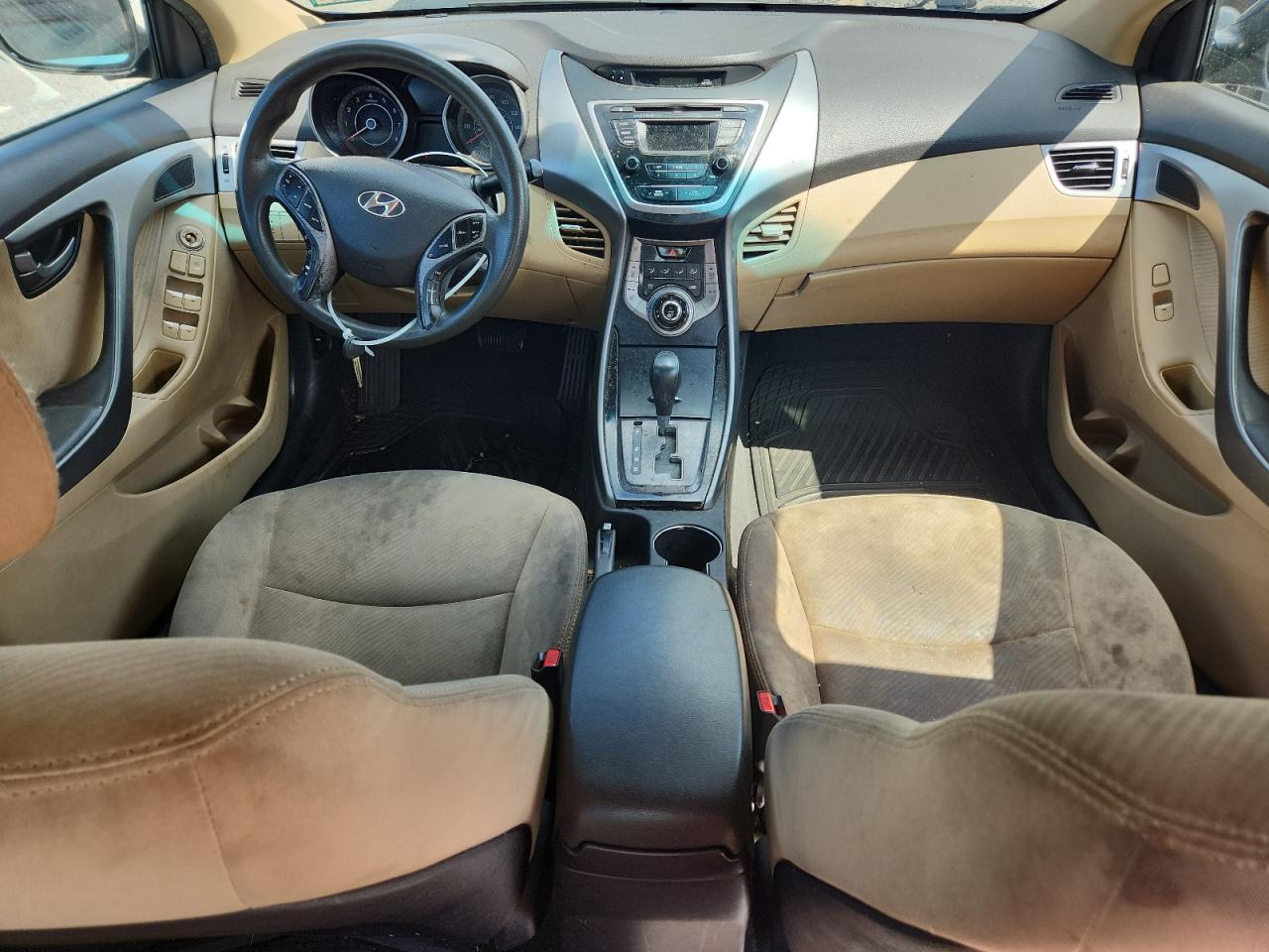 2013 Hyundai Elantra Gls Blue vin: 5NPDH4AE2DH331408