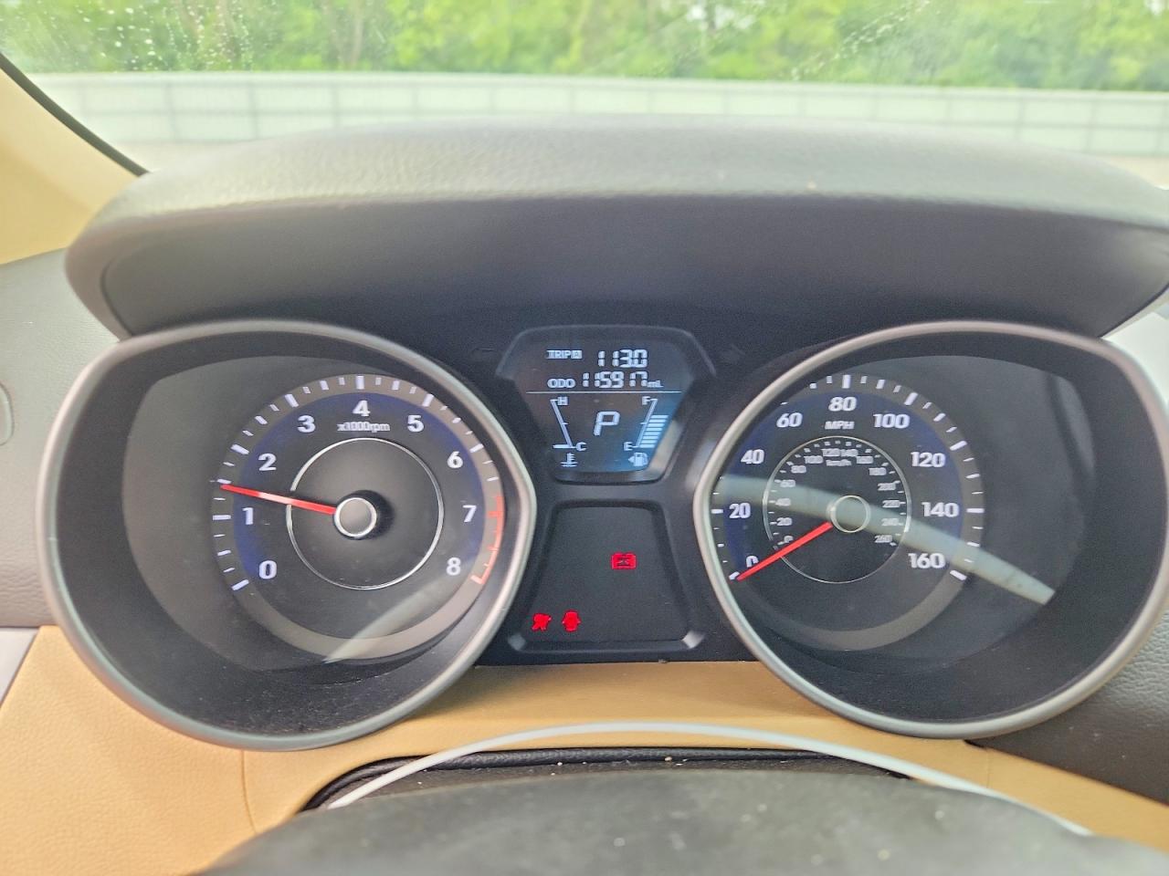 2013 Hyundai Elantra Gls White vin: 5NPDH4AE2DH334809