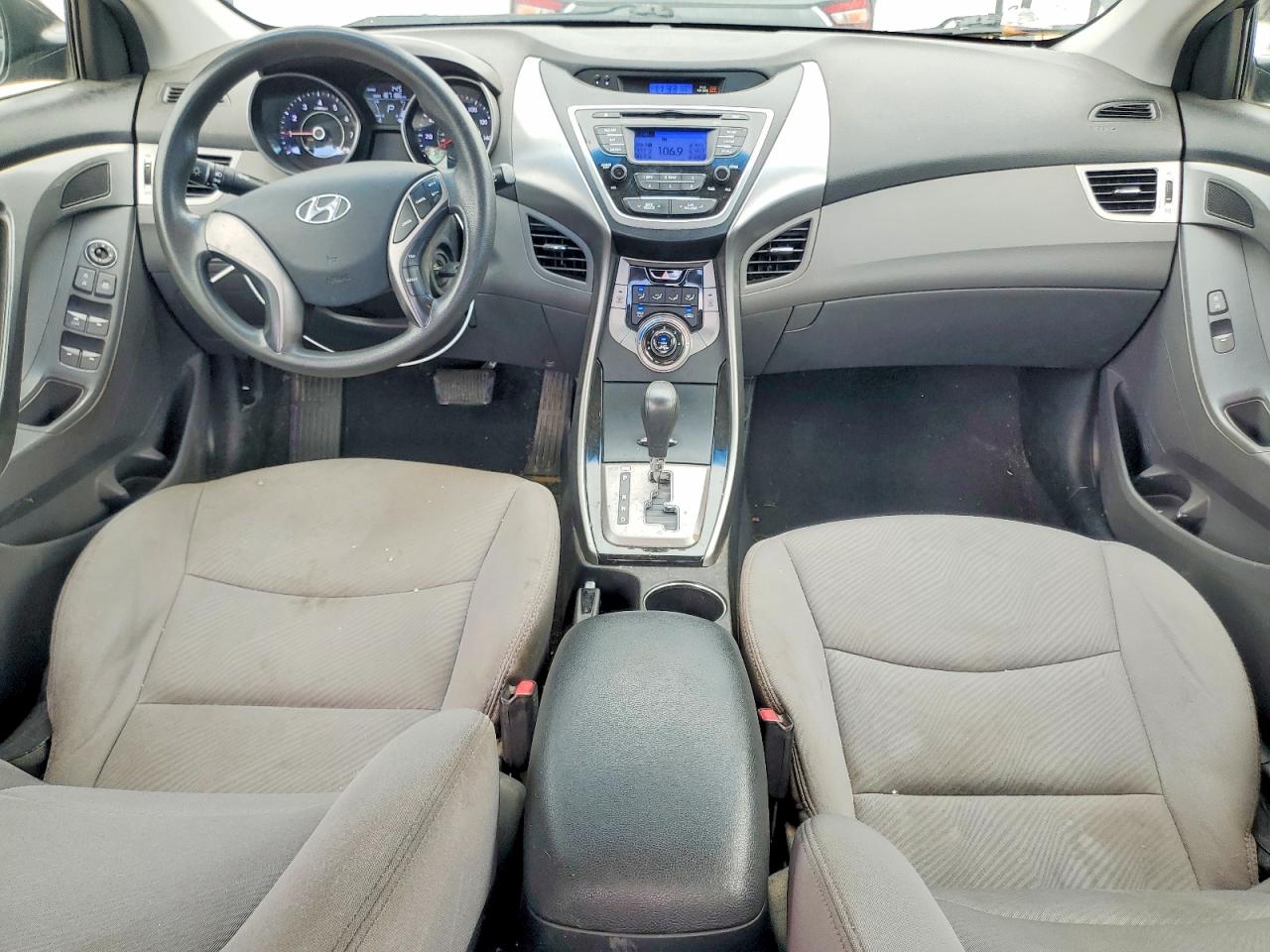 2013 Hyundai Elantra Gls Black vin: 5NPDH4AE2DH355742