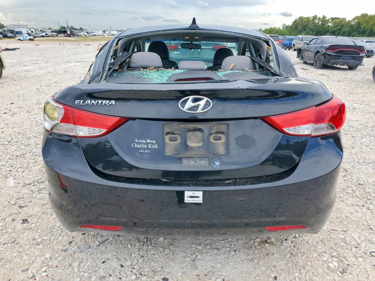 2013 Hyundai Elantra Gls Black vin: 5NPDH4AE2DH355742