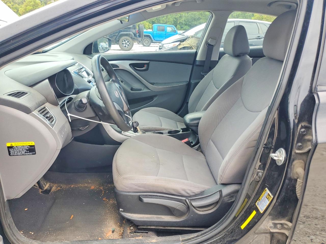 2013 Hyundai Elantra Gls Black vin: 5NPDH4AE2DH355742