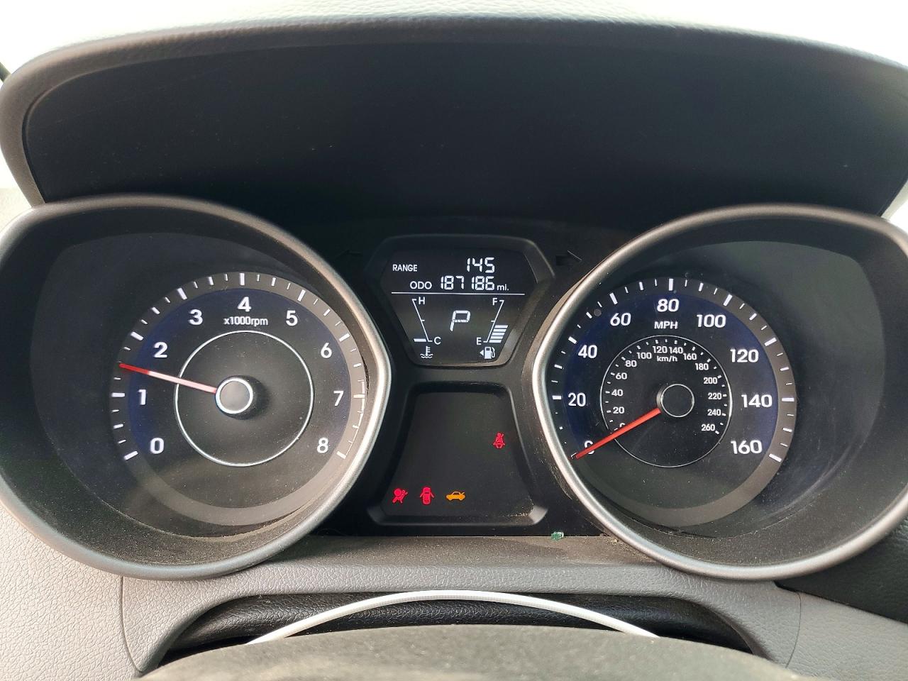 2013 Hyundai Elantra Gls Black vin: 5NPDH4AE2DH355742