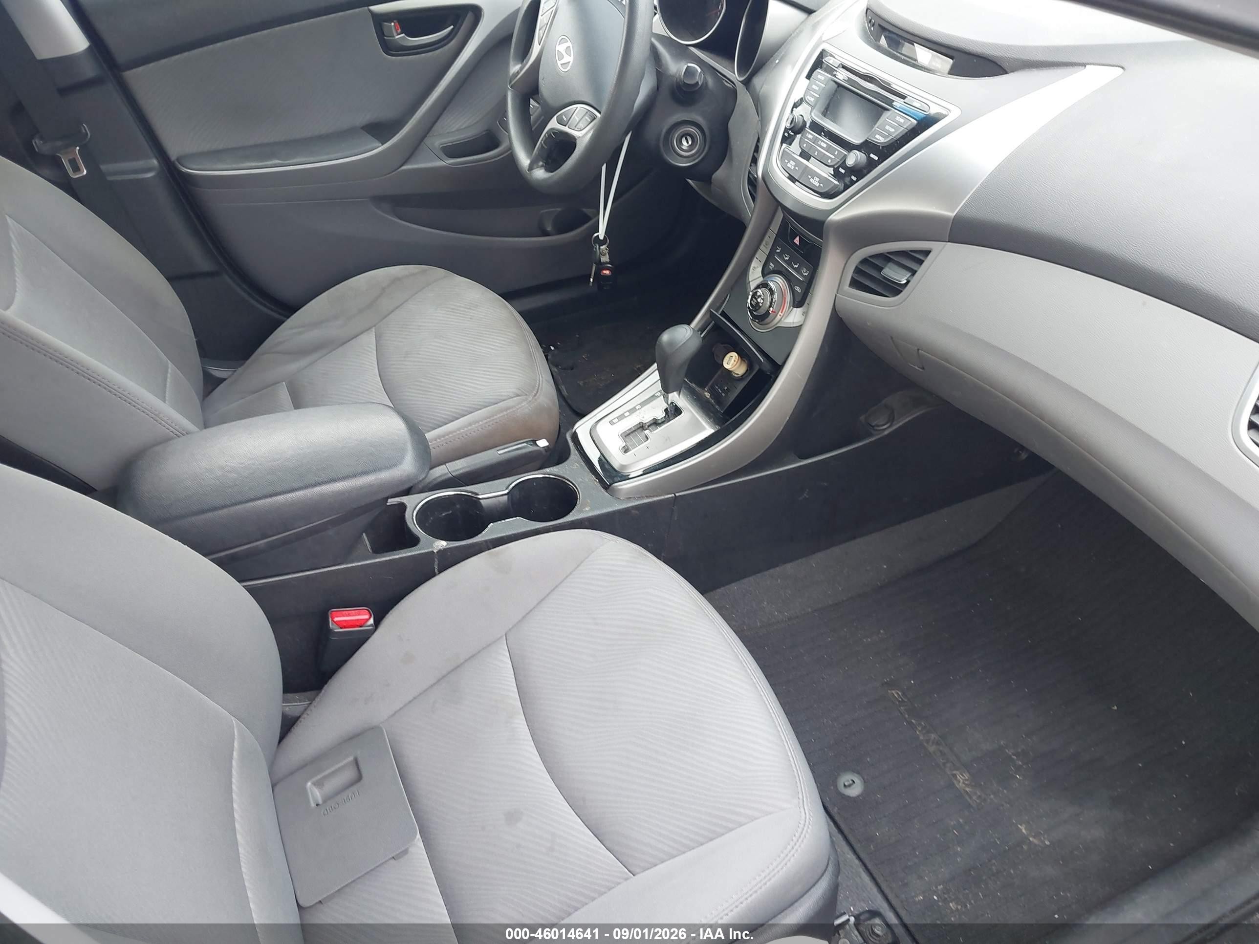 2013 Hyundai Elantra Gls Black vin: 5NPDH4AE2DH359516