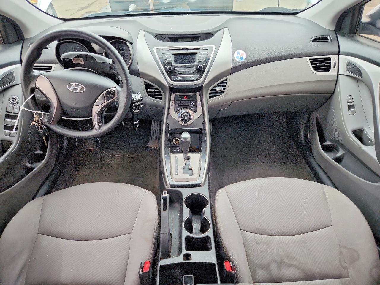 2013 Hyundai Elantra Gls Silver vin: 5NPDH4AE2DH366854
