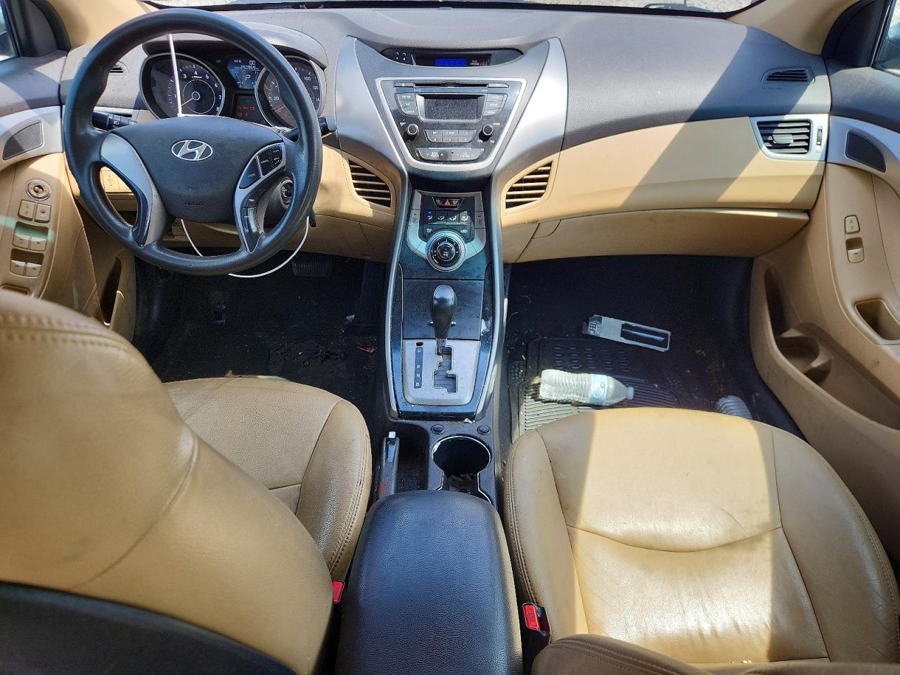 2013 Hyundai Elantra Gls Blue vin: 5NPDH4AE2DH370290