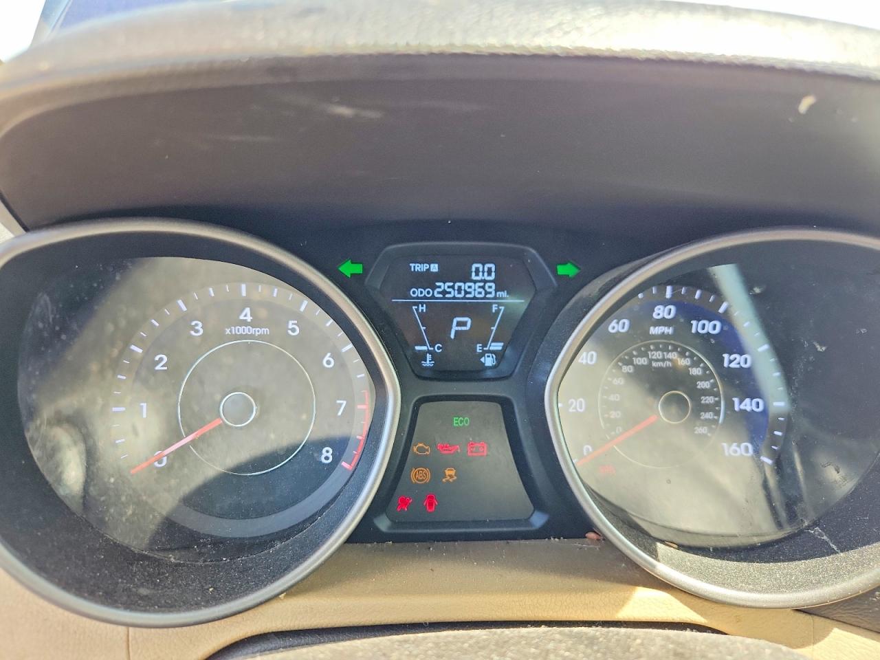 2013 Hyundai Elantra Gls Blue vin: 5NPDH4AE2DH370290