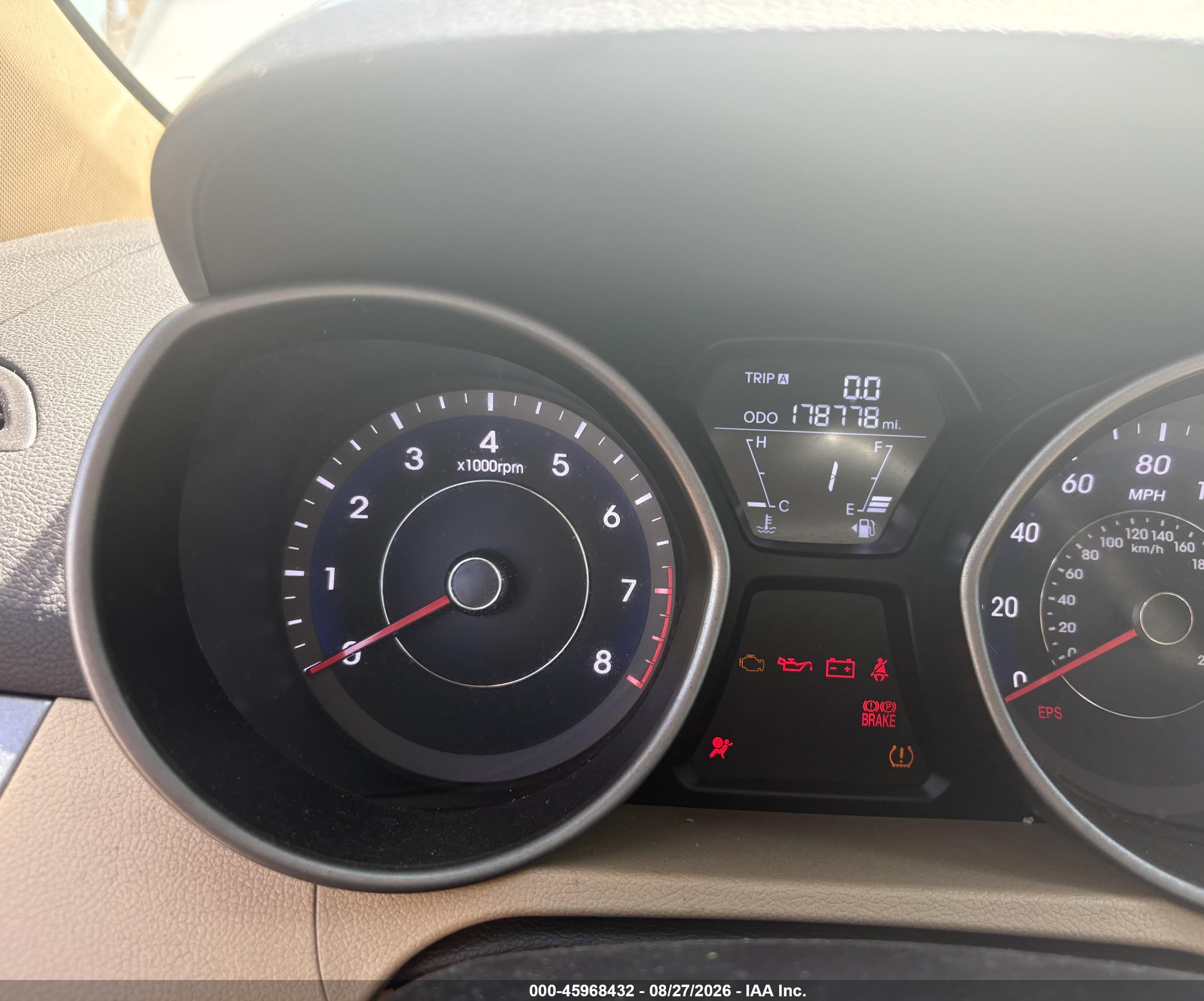 2013 Hyundai Elantra Gls vin: 5NPDH4AE2DH370418