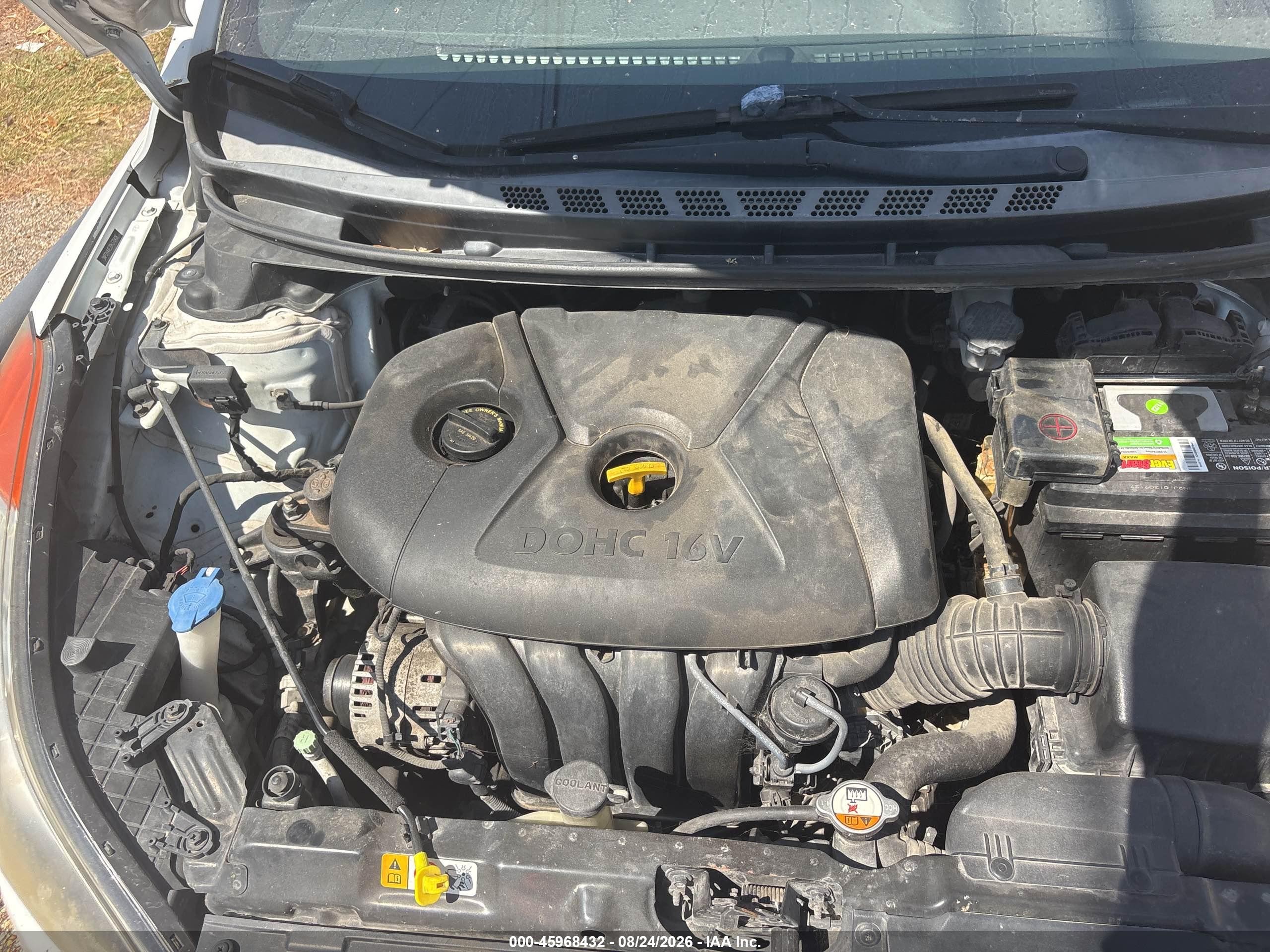 2013 Hyundai Elantra Gls vin: 5NPDH4AE2DH370418