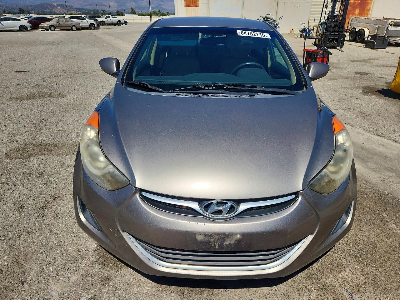 2013 Hyundai Elantra Gls Tan vin: 5NPDH4AE2DH377336