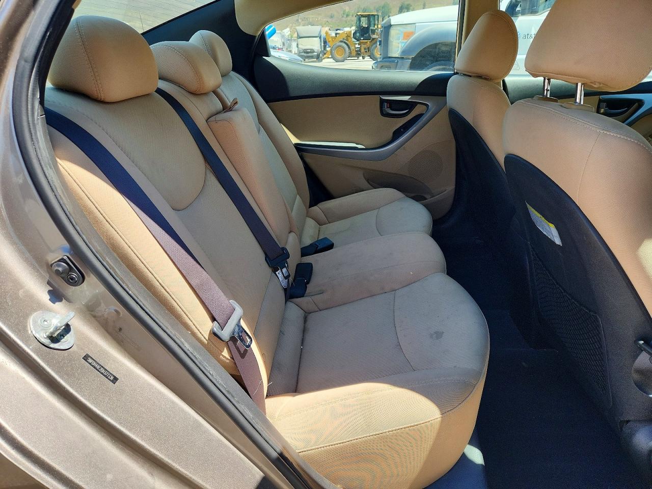 2013 Hyundai Elantra Gls Tan vin: 5NPDH4AE2DH377336