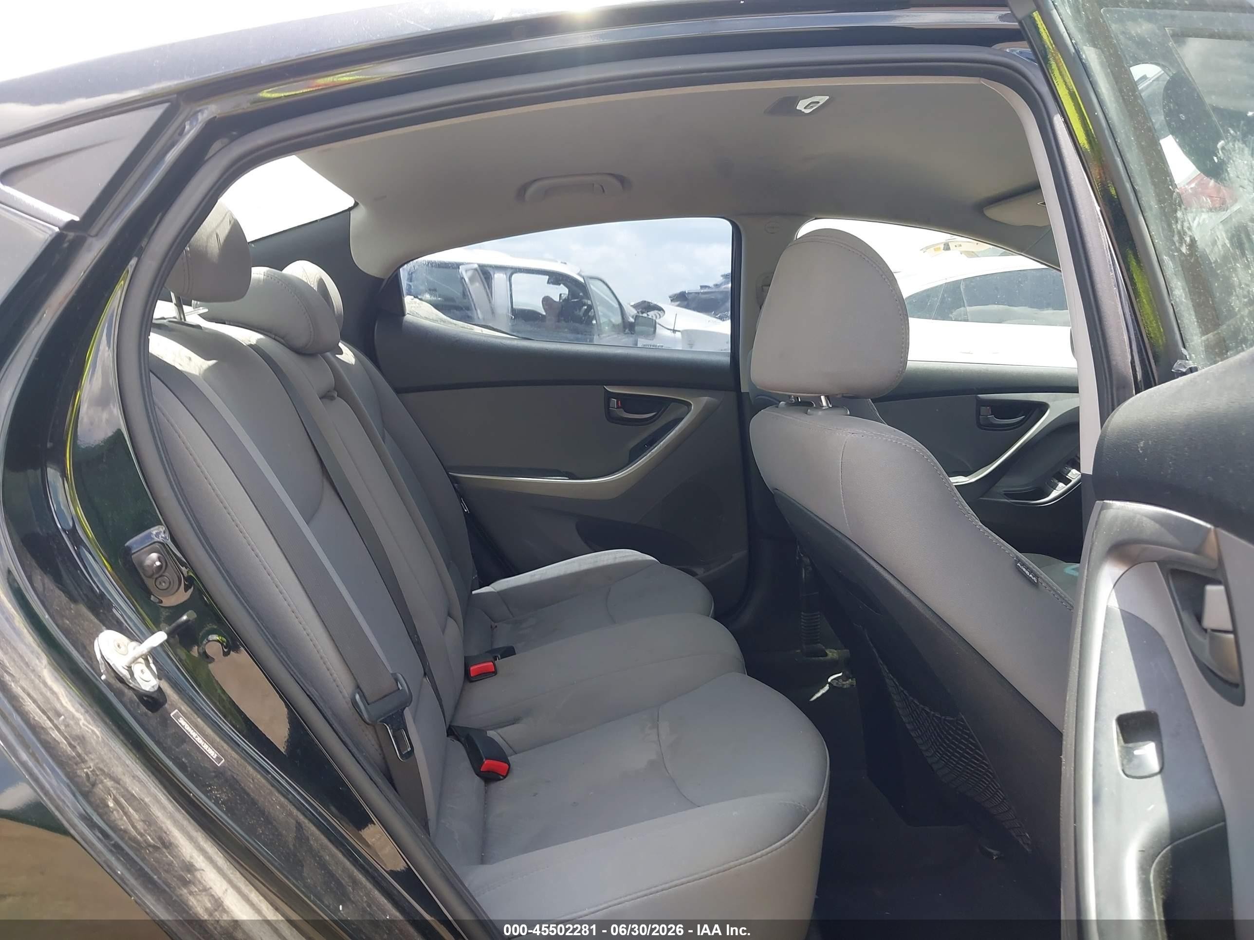 2013 Hyundai Elantra Gls Black vin: 5NPDH4AE2DH383993