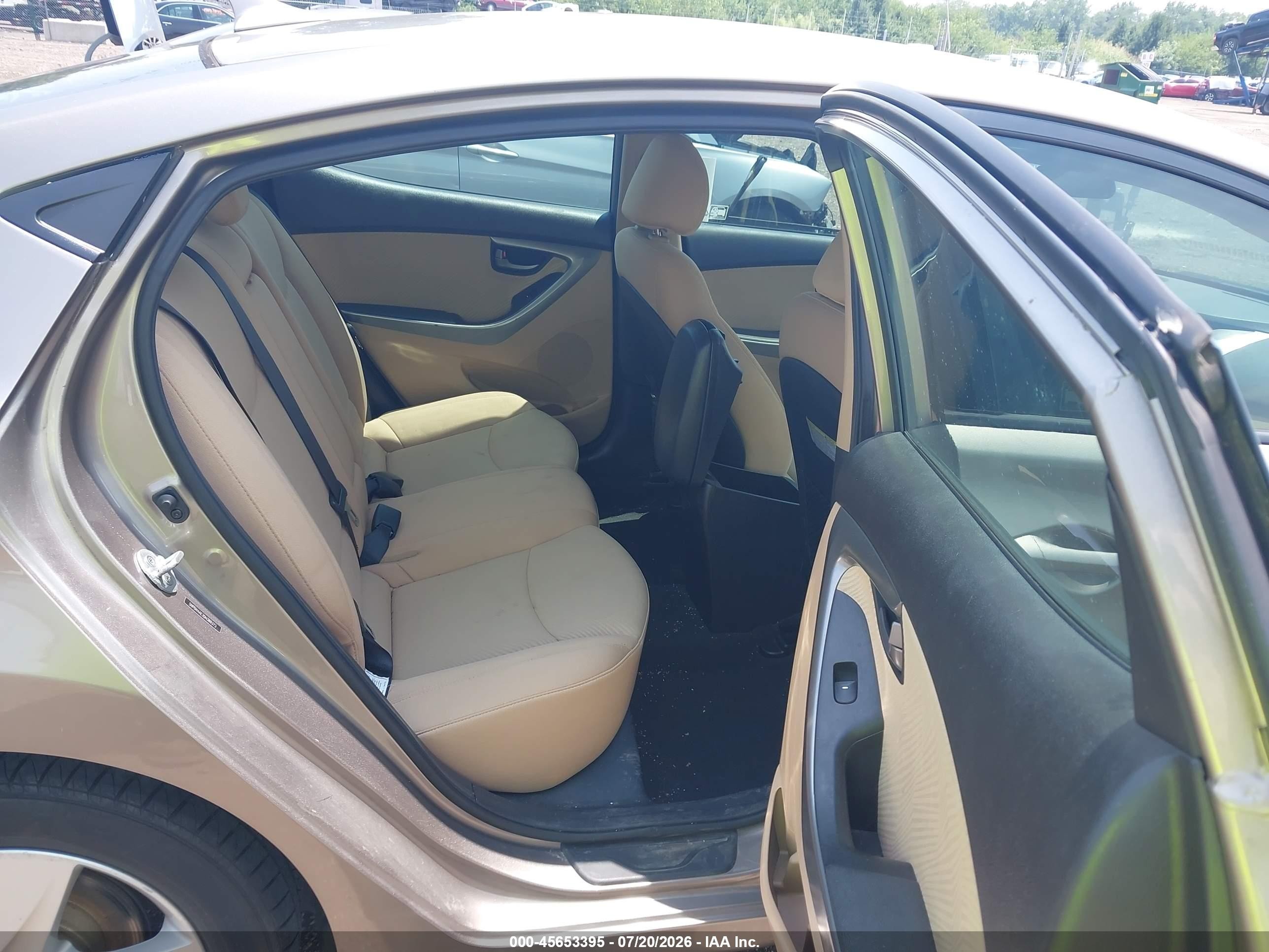 2013 Hyundai Elantra Gls Silver vin: 5NPDH4AE2DH389373